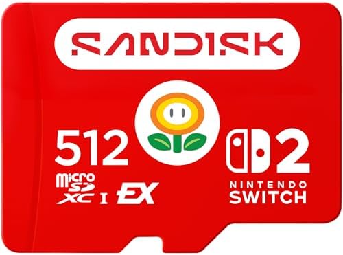SANDISK Tarjeta microSD Express de 512 GB para Nintendo Switch 2 - Image 2