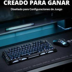 GravaStar Teclado mecánico inalámbrico para juegos Mercury K1 75% con - Image 3