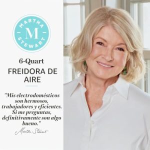 Martha Stewart Freidora de aire de 6 cuartos de galón, 6 preajustes, a - Image 3