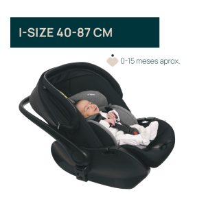 Asiento Baby Seat First Seat Recline Black - Image 3