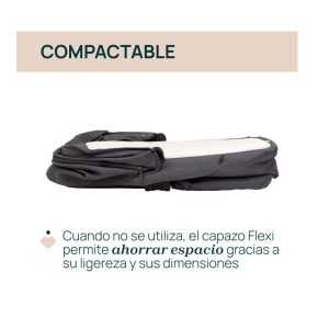 Alternative view of Moises Bellagio Flexi Carrycot Black Satin