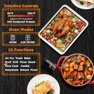 Nuwave Bravo XL Pro Air Fryer Toaster Oven, Improved 100% Super Convec - Image 3