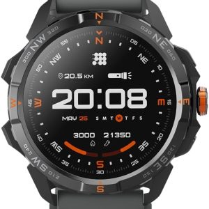 Cubitt Terra Rugged Smartwatch con GPS de doble banda - Naranja