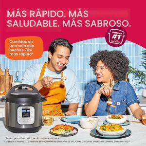 Instant Pot IP-DUO60, 6cuartos/1000W - Olla a presión multifunción 7 e - Image 3
