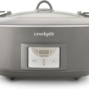 Crockpot® - Olla de cocción lenta programable de 7 cuartos de galón, c
