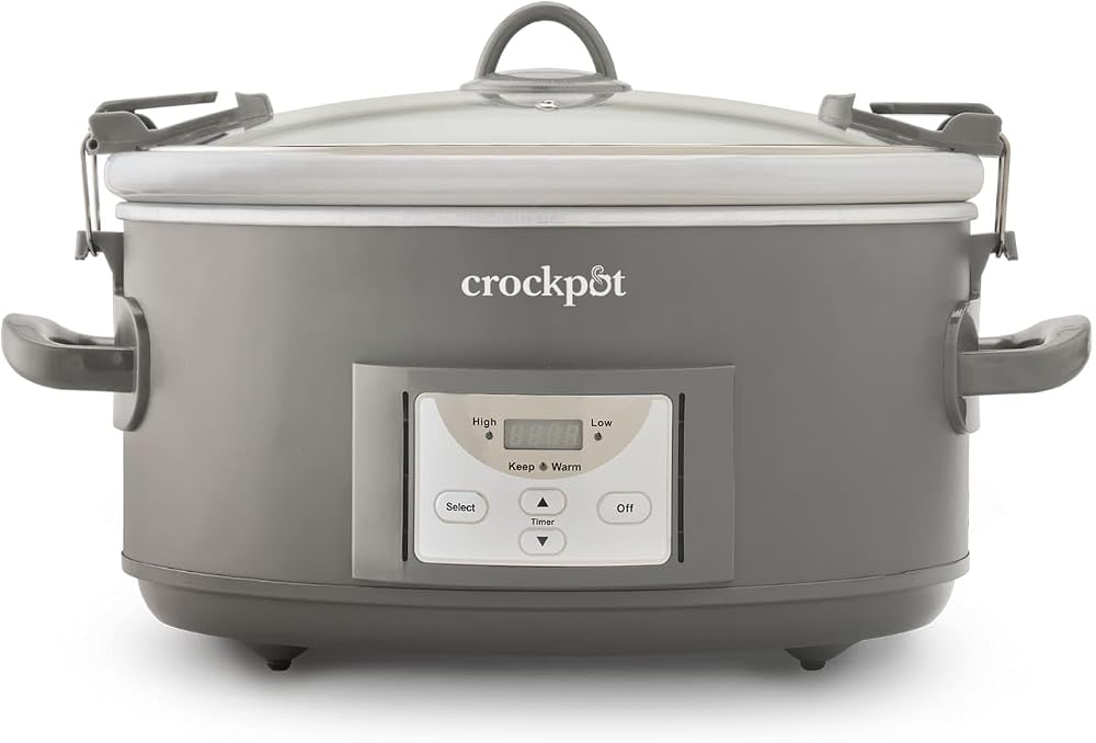 Crockpot® - Olla de cocción lenta programable de 7 cuartos de galón, c