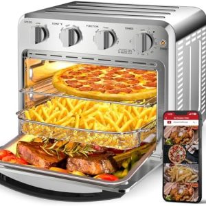 Alternative view of Geek Chef Combo de horno tostador y freidora de aire, horno tostador 5