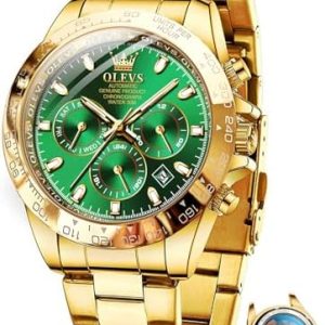 Alternative view of OLEVS Automatic Gold Watches for Men Luxury Classic Stainless Steel