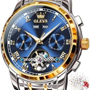 Alternative view of OLEVS Relojes automáticos para hombre, reloj mecánico automático de ve