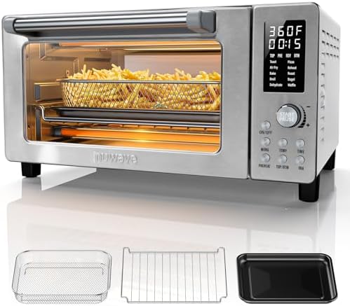 Nuwave Bravo Pro - Combo de horno tostador y freidora de aire de conve - Image 2