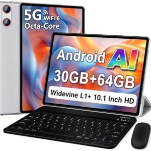 Alternative view of Tableta Android con teclado de 30 GB+64 GB+1 TB, tableta de 10 pulgada