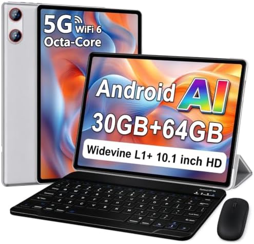 Tableta Android con teclado de 30 GB+64 GB+1 TB, tableta de 10 pulgada - Image 2
