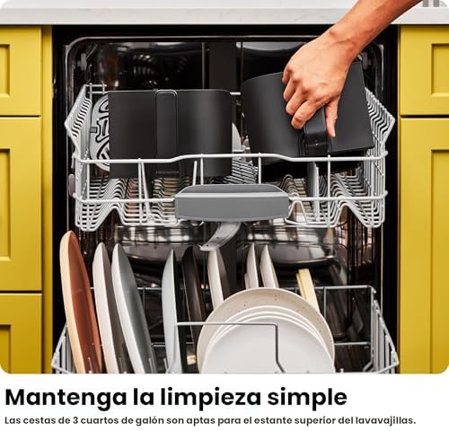 Chefman Freidora de Aire de Doble Canasta de 6 Cuartos - Pantalla Táct - Image 3