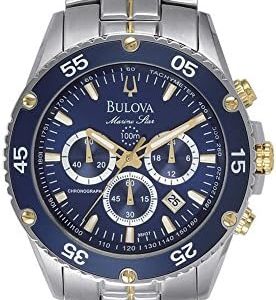 Alternative view of Bulova Men's Marine Star 6-Hand Chronograph Stainless Steel Watch, 41.