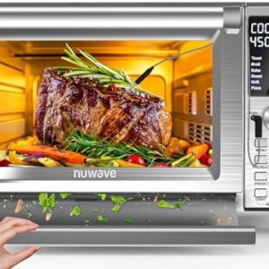 Alternative view of Nuwave Bravo XL Pro Air Fryer Toaster Oven, Improved 100% Super Convec