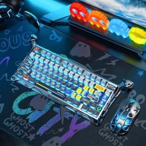 GravaStar Mercury K1 Pro Teclado mecánico inalámbrico para juegos, 75% - Image 3