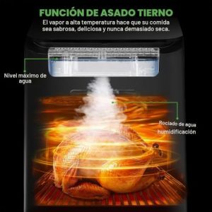 NutriChef Freidora de Aire Eléctrica de Gran Capacidad de 6.3 Quarts | - Image 3