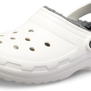Crocs Chancletas clásicas unisex para adulto con forro