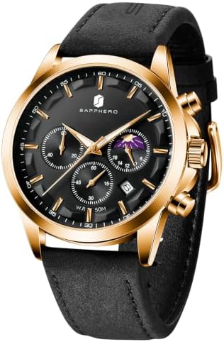 BENYAR Relojes para hombre, cronógrafo analógico de cuarzo, impermeabl - Image 2