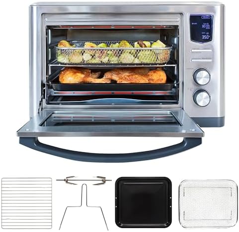 Kenmore Digital 11-en-1 Freidora de aire Tostador Horno Combo 25 Qt As - Image 2