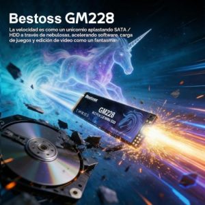 Bestoss SSD interno NVMe M.2 de 2 TB PCIe 3.0 M.2 2280, hasta 2400 MB/ - Image 3