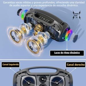 Altavoces Bluetooth portátiles inalámbricos, sonido fuerte PeaK de 200 - Image 3