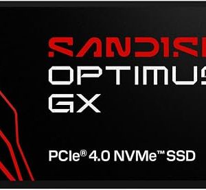 SANDISK SSD Optimus GX 7100 NVMe de 1 TB - PCIe Gen 4, M.2 2280, veloc
