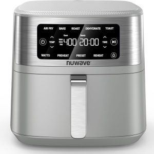 Nuwave Brio Plus - Freidora de aire de 7 cuartos de galón, resultados