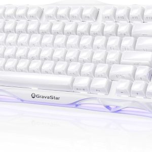 GravaStar Mercury K1 75% Wireless Mechanical Gaming Keyboard RGB Backl