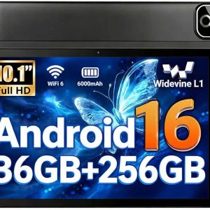 Tablet Android 16 2026, 36 GB de RAM, 256 GB ROM 1 TB Expand, batería