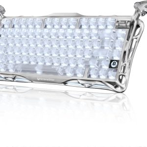 GravaStar Teclado mecánico inalámbrico Mercury K1 Pro 75% para juegos