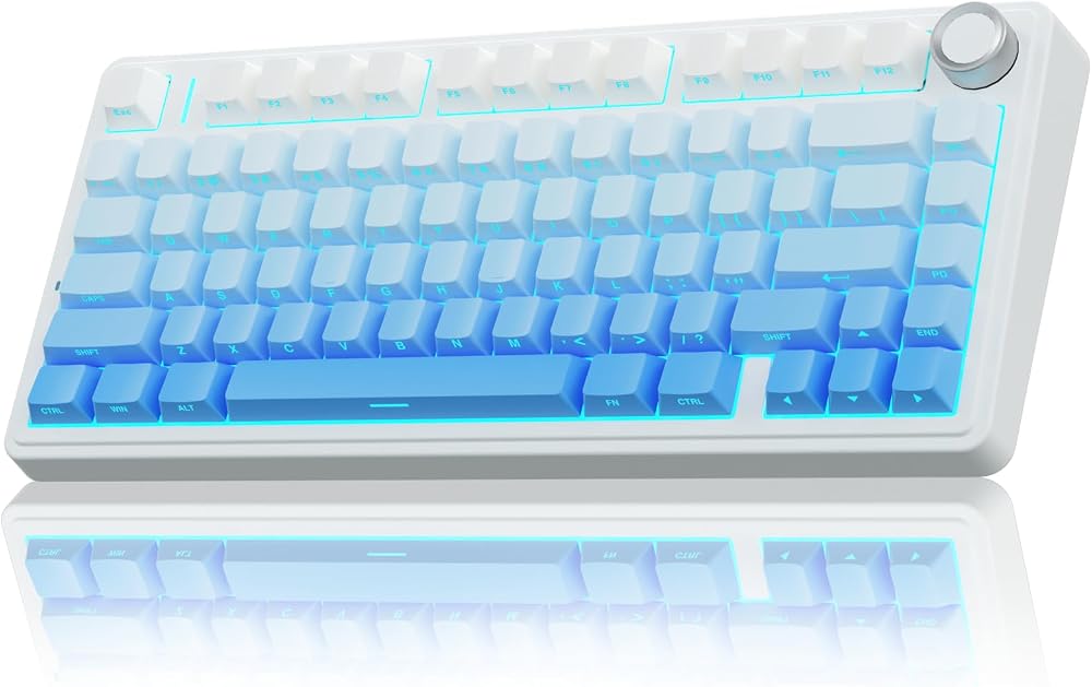 AULA F75 Pro Teclado mecánico inalámbrico, teclado personalizado inter