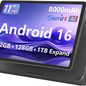 Tablet Android 16 de 11 pulgadas, 32 GB de RAM + 128 GB de ROM (expans