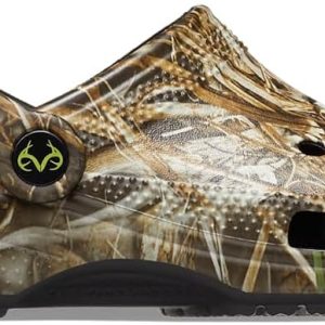 Crocs Zuecos Realtree clásicos unisex para adultos