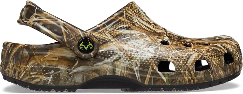 Crocs Zuecos Realtree clásicos unisex para adultos