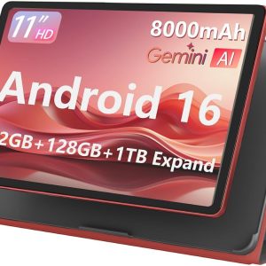 Tablet Android 16 de 11 pulgadas, 32 GB de RAM + 128 GB de ROM (expans