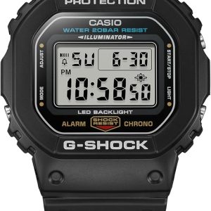Casio G-Shock DW5600UE-1CR Reloj cuadrado digital clásico resistente a
