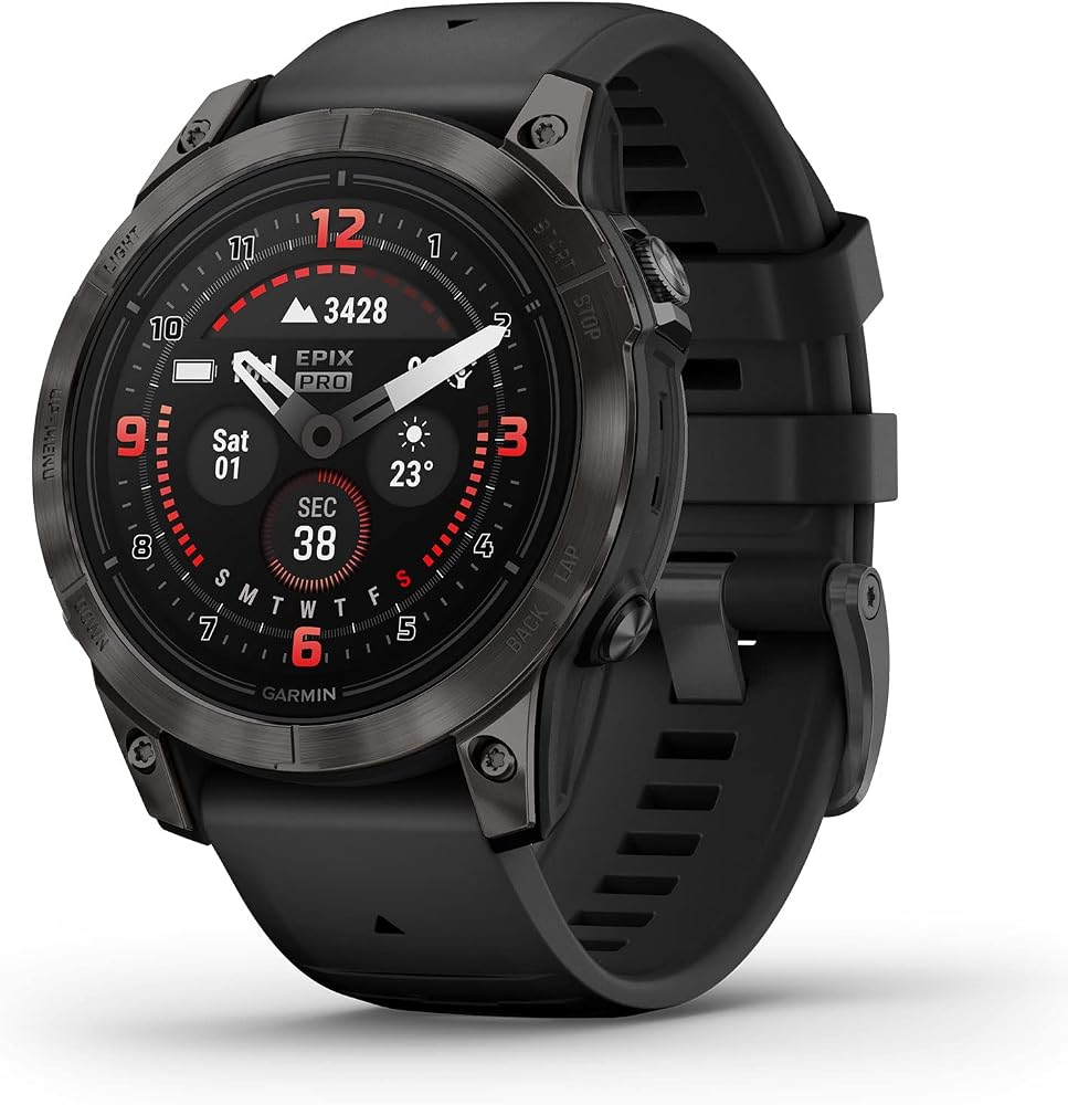 Garmin epix Pro (Gen 2) Edición Zafiro, 47mm, Reloj inteligente de alt