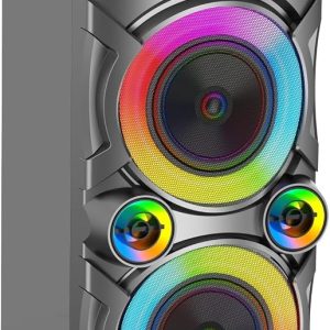 Bocina Bluetooth portátil TYOTY 100W potente inalámbrica Boombox con e