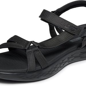 Skechers Sandalia deportiva On-The-go 600-Brilliancy para mujer