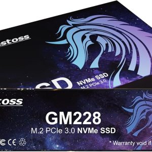 Bestoss SSD interno NVMe M.2 de 2 TB PCIe 3.0 M.2 2280, hasta 2400 MB/