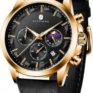 BENYAR Relojes para hombre, cronógrafo analógico de cuarzo, impermeabl