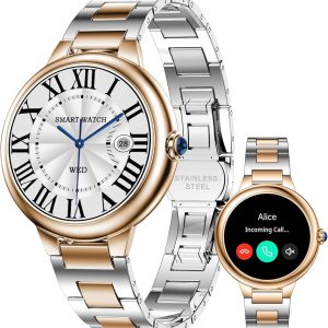 Relojes inteligentes de lujo para mujer, 1.19 "AMOLED, DA GPT, respond