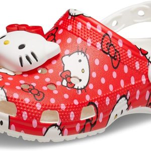 Crocs Zuecos clásicos unisex para adultos de Hello Kitty