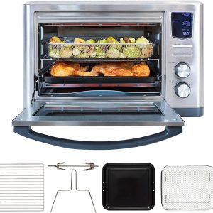 Kenmore Digital 11-en-1 Freidora de aire Tostador Horno Combo 25 Qt As