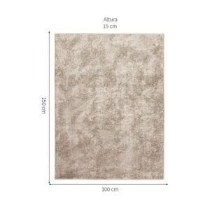 Alternative view of Alfombra Tufting Foffo Bege 100X150