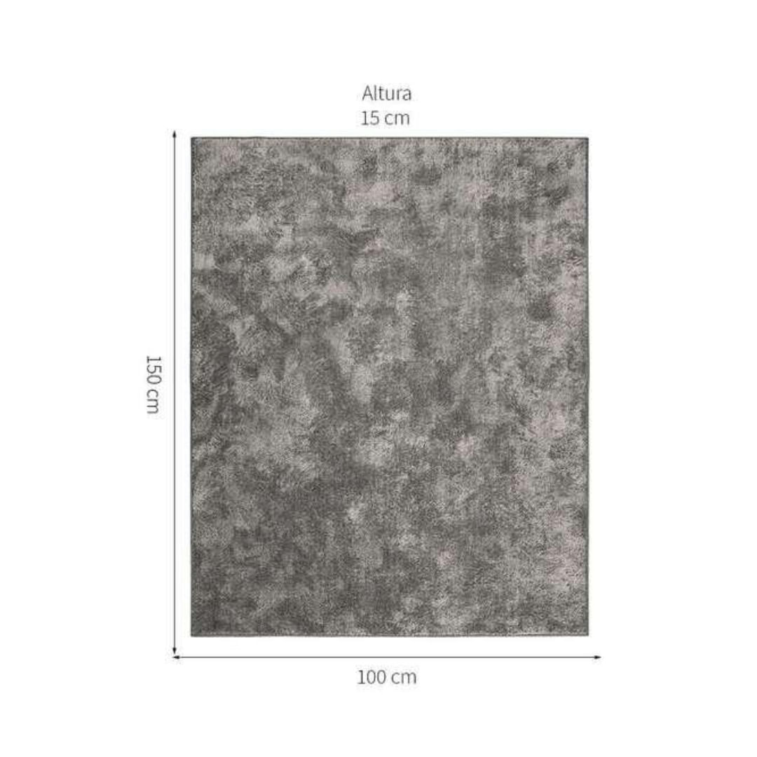 Alfombra Tufting Foffo Chumbo 100X150 - Image 2