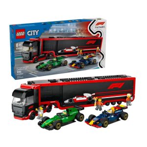 Camión De F1 Con Autos De F1 Rb20 Y Amr24