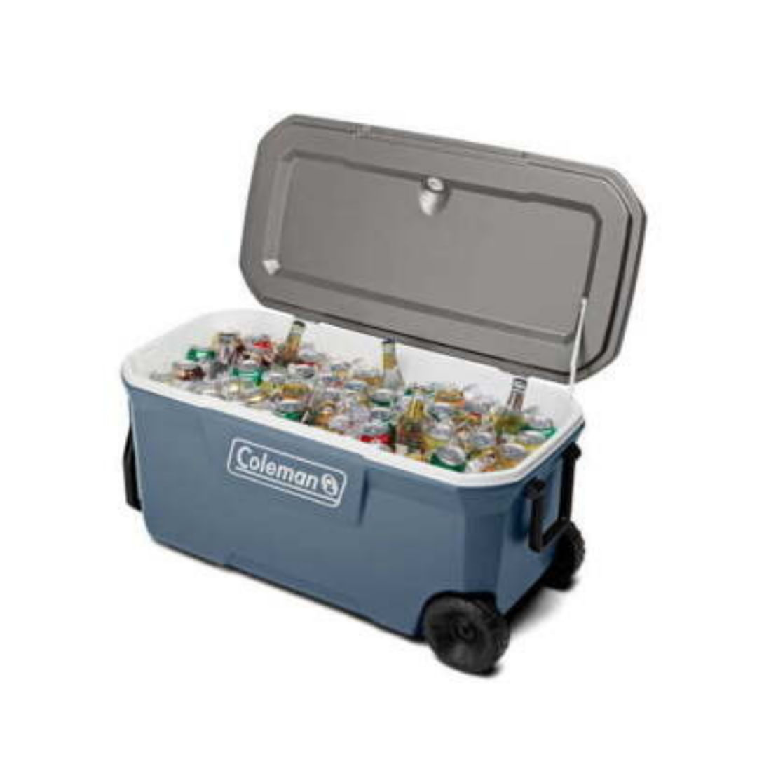 Conservadora 100 Qt Coleman Azul C Ruedas - Image 2