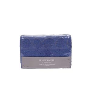 Nature 824023 Hilo 24/2 Azul Toalla Felpada Bouton